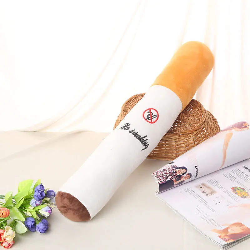 Funny Cigarette Pillow - PlushHug