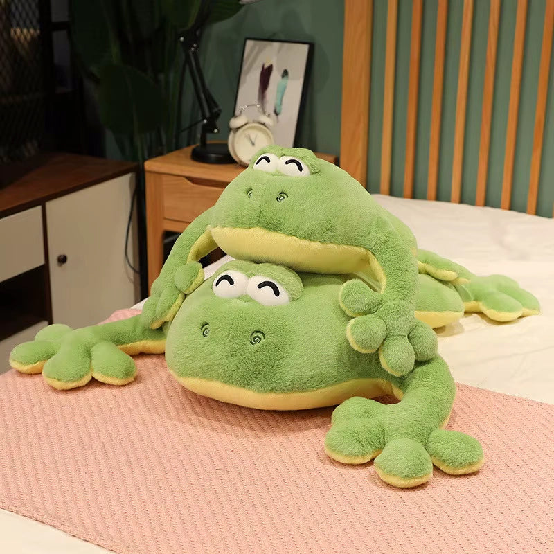 Giant Green Frog Plush