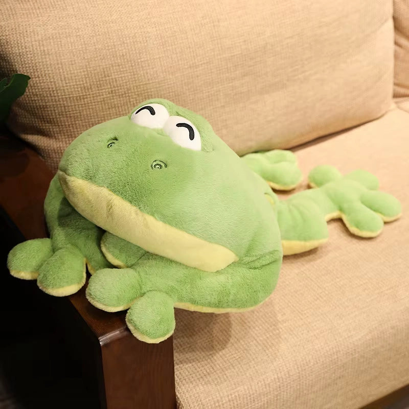 Giant Green Frog Plush