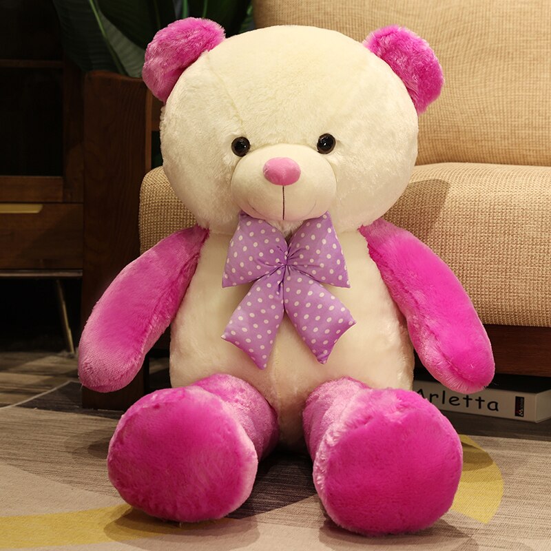 Cute Teddy Bear With Bow Tie - PlushHug