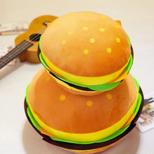 Hamburger Shape Plush Toy Pillow - PlushHug