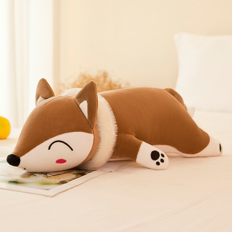 Kawaii Fox Plush Pillow - PlushHug