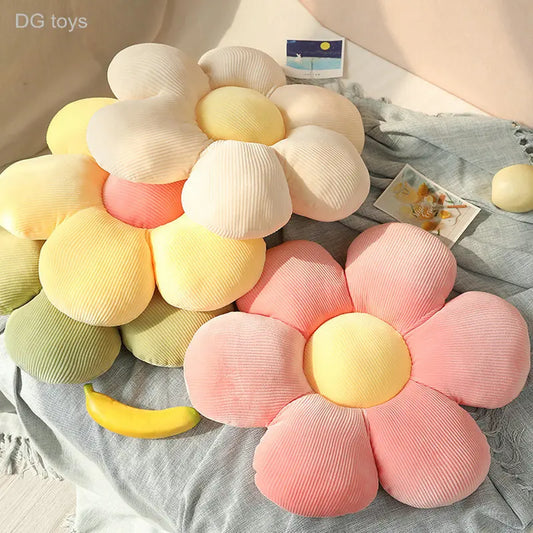 Colorful Flower Plush Pillow - PlushHug