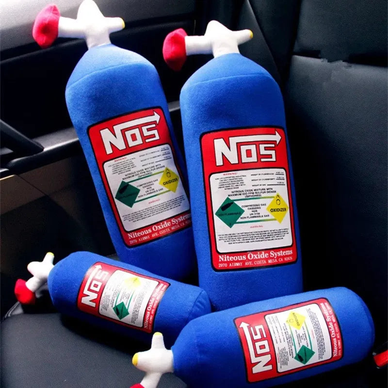 NOS Nitrous Oxide Bottle Plush Pillow - PlushHug