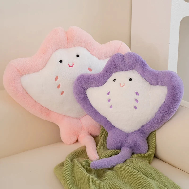 Soft Manta Ray Plush Toy - PlushHug