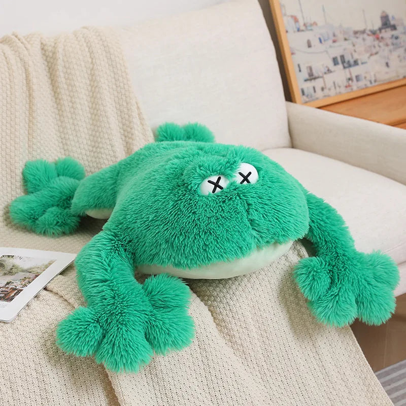 Giant Green Frog Plush