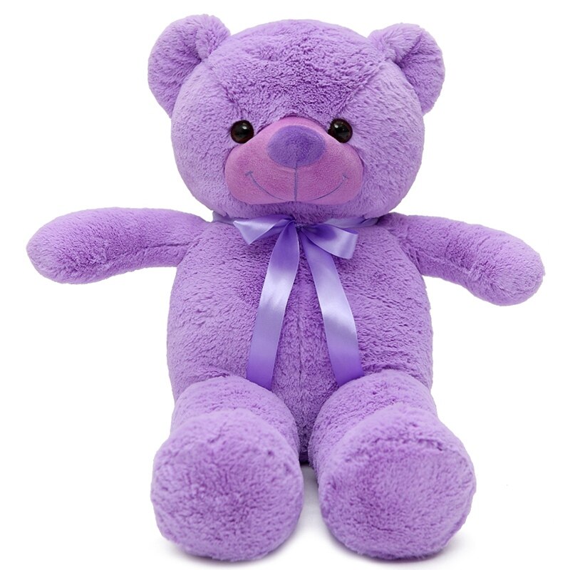 Giant Purple Teddy Bear - PlushHug