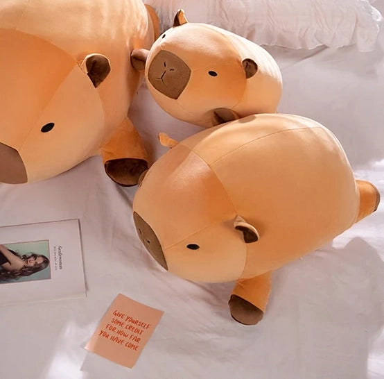 Adorable Capybara Plush Pillow