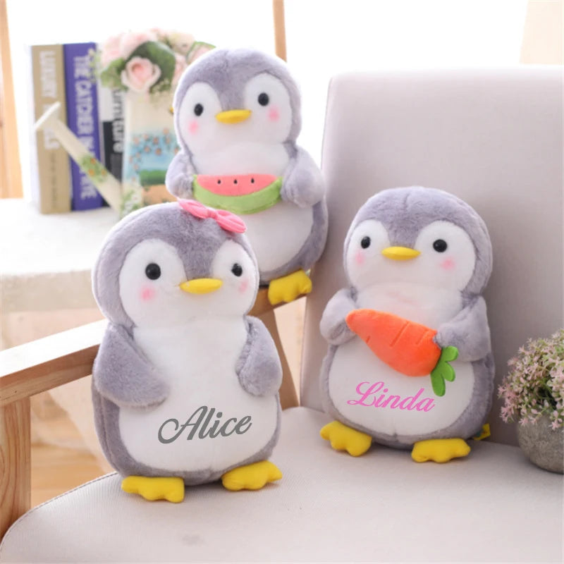 Personalized Penguin Plush Toy - PlushHug