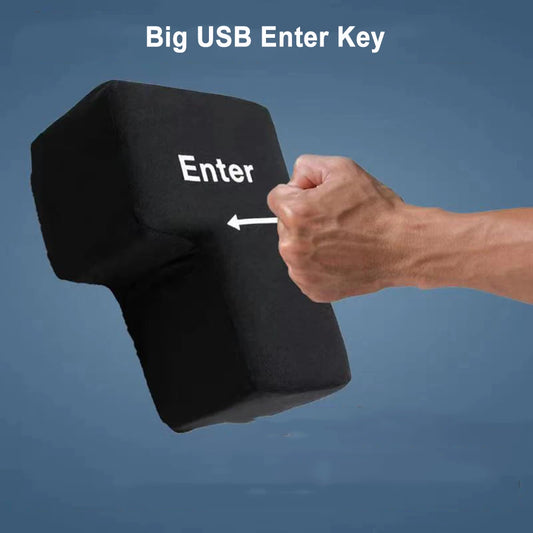 USB Enter Key Vent Pillow