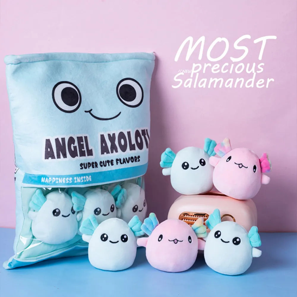 Axolotl Squishy Mini Dolls Pack - PlushHug