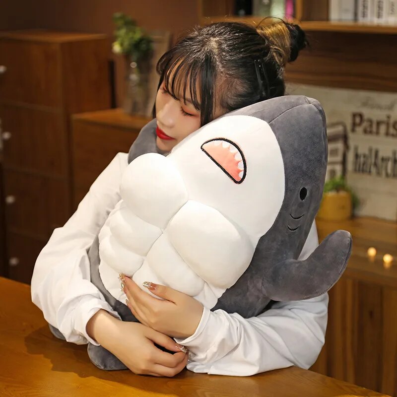 Strong & Soft Stuffed Shark - PlushHug