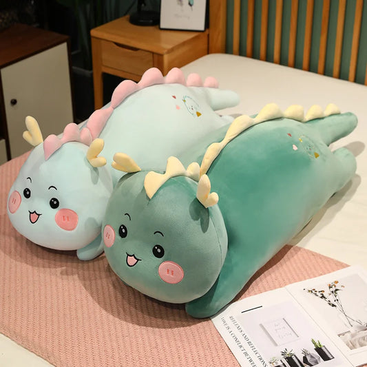Soft Dragon Long Pillow Plush - PlushHug