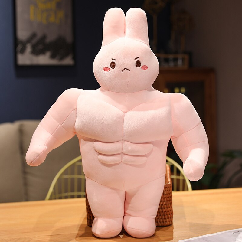 Muscle Rabbit Plush - PlushHug