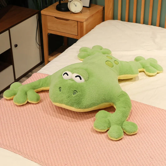 Giant Green Frog Plush - PlushHug