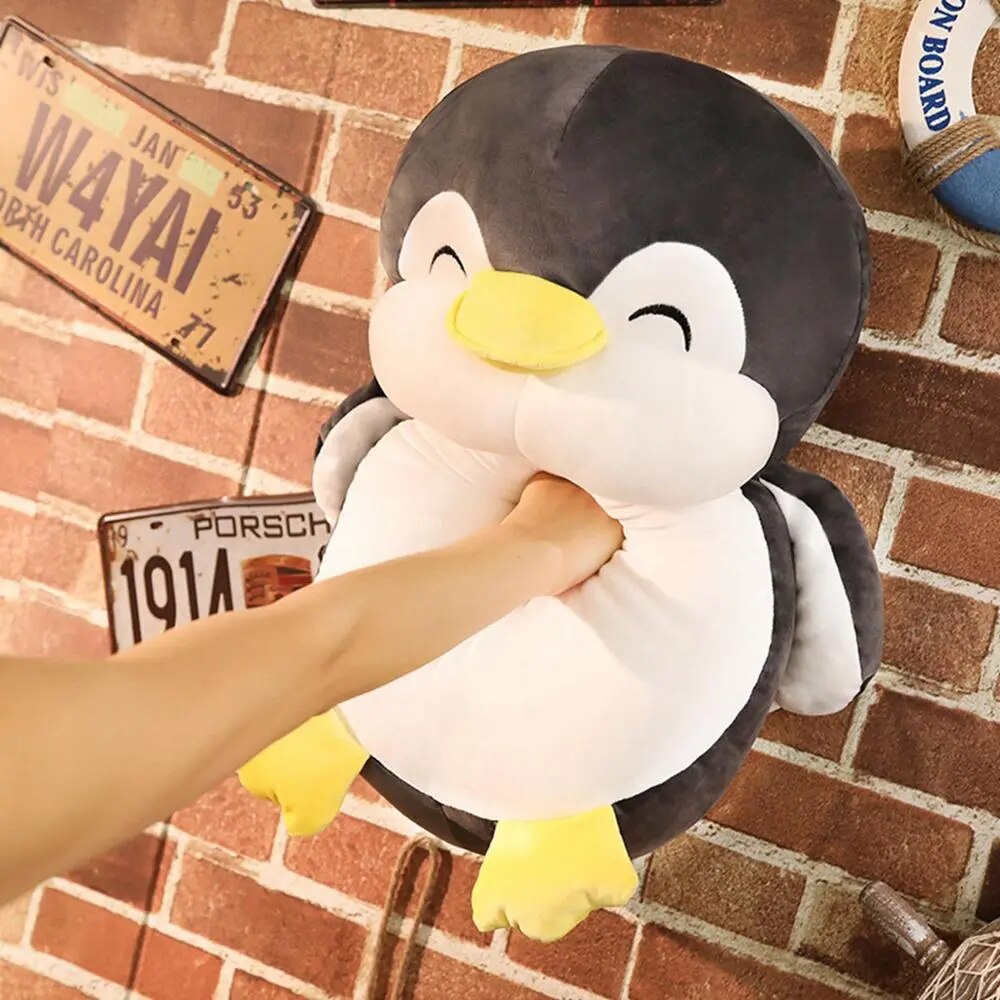 Soft Fat Penguin Plush Toy - PlushHug