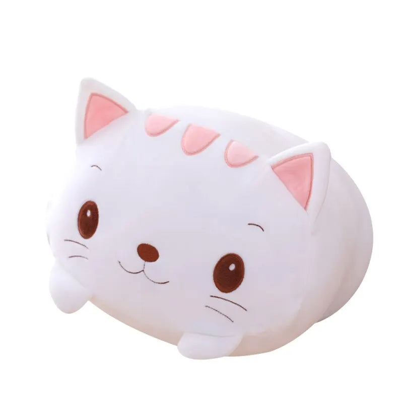 Sweety White Cat Plush Pillow - PlushHug