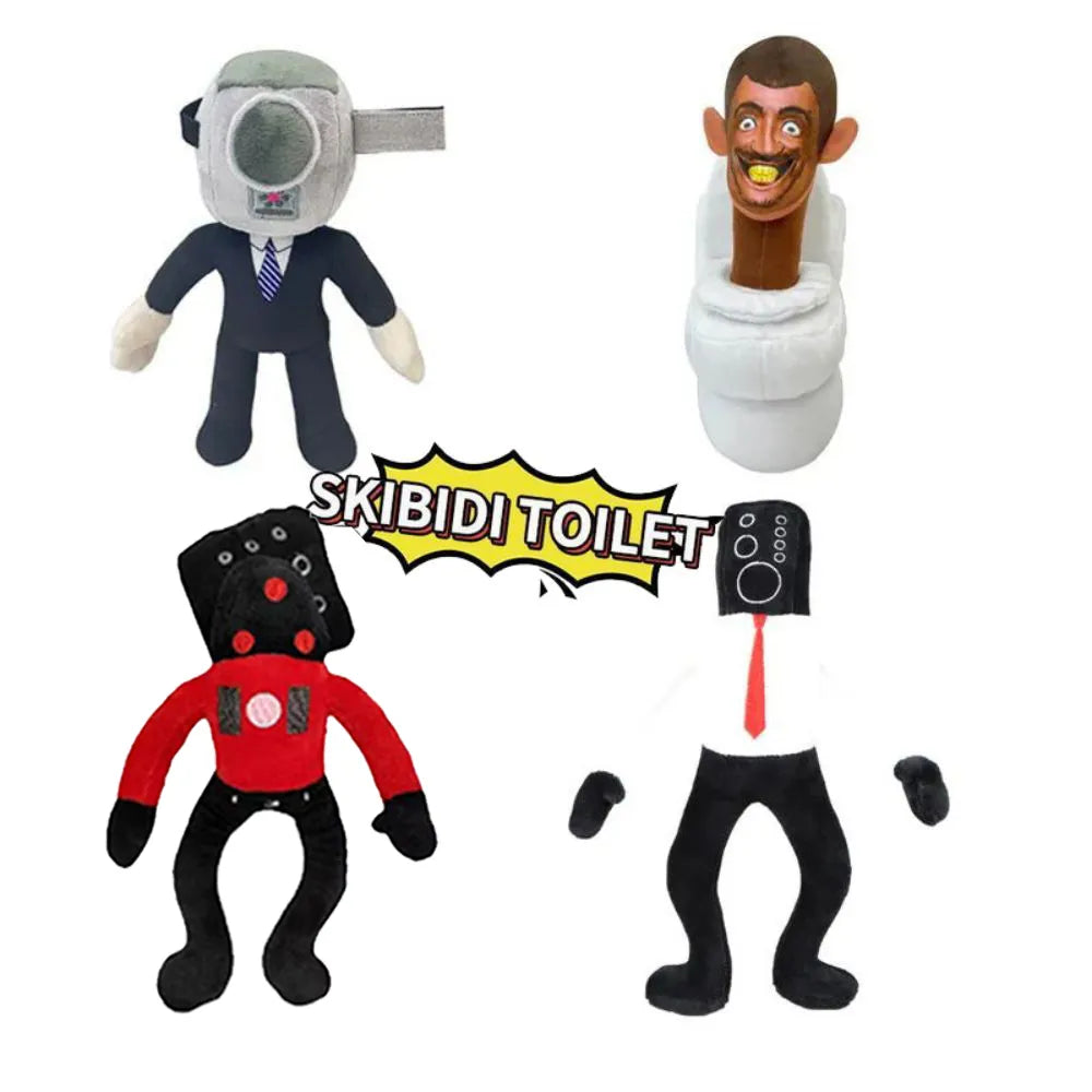 Skibidi Toilet Meme Plush Toy - PlushHug